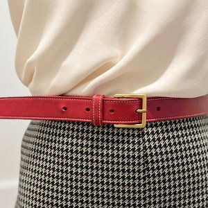 Coach Leather Belt